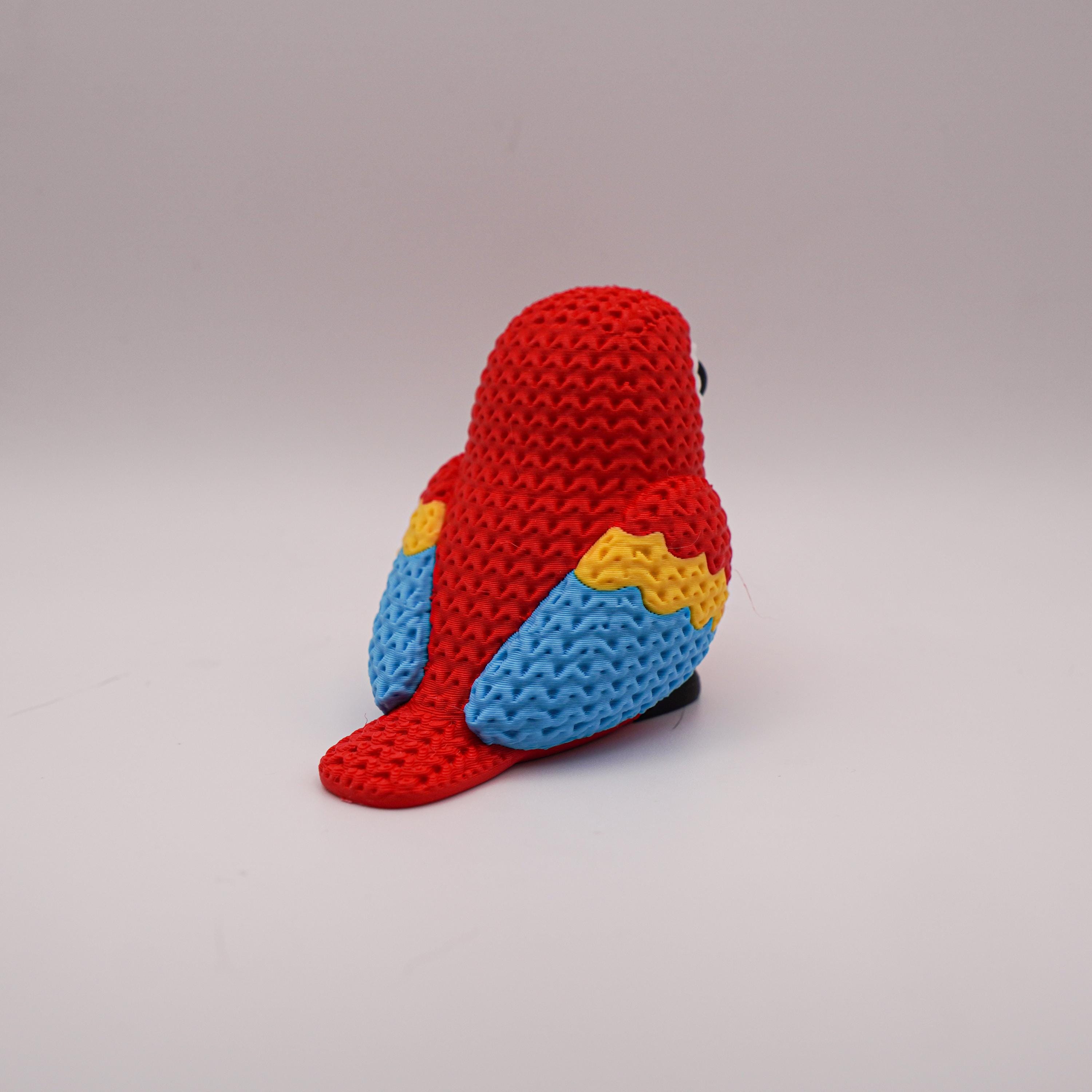 Scarlet Macaw Figurine
