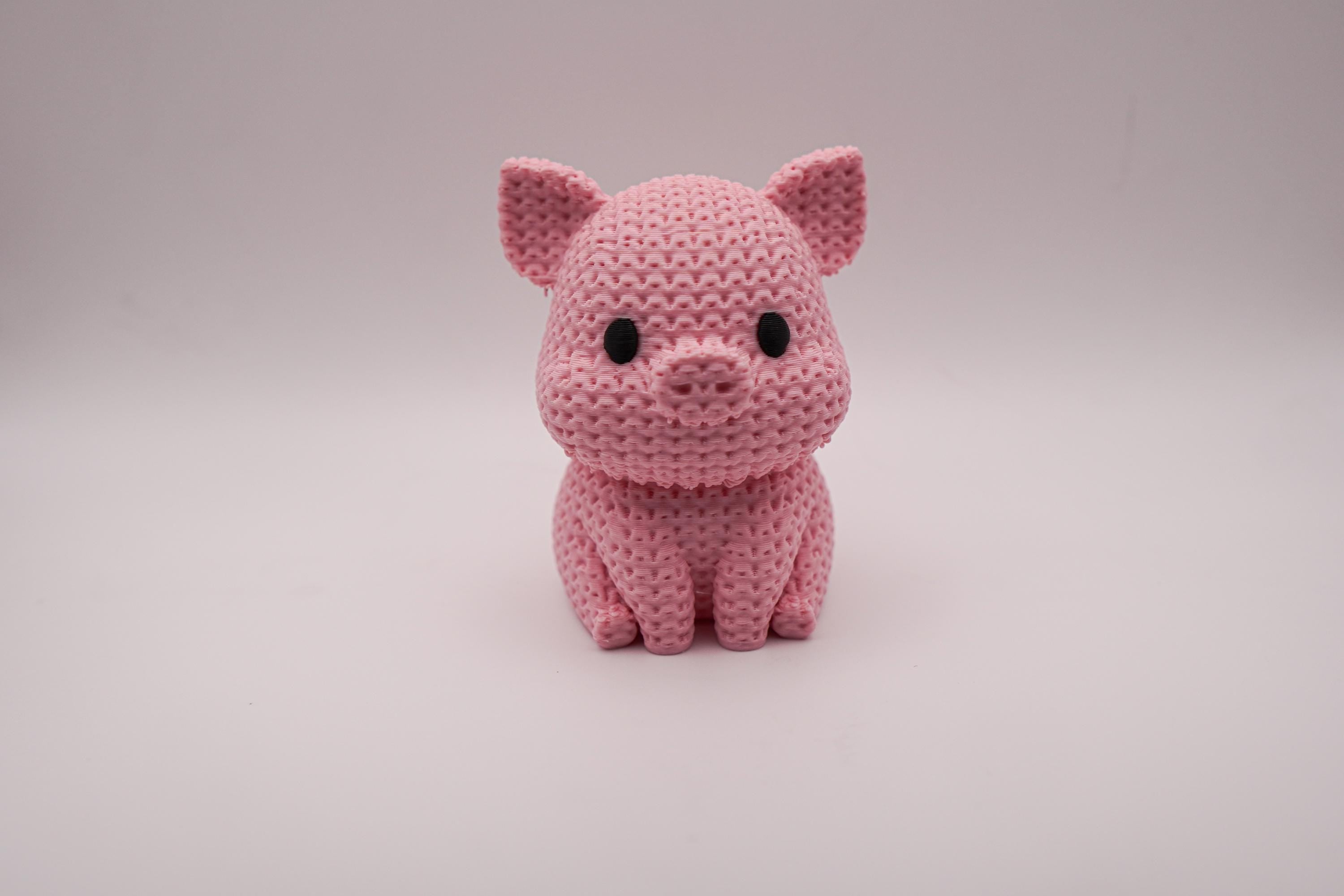 Pink Pig Figurine