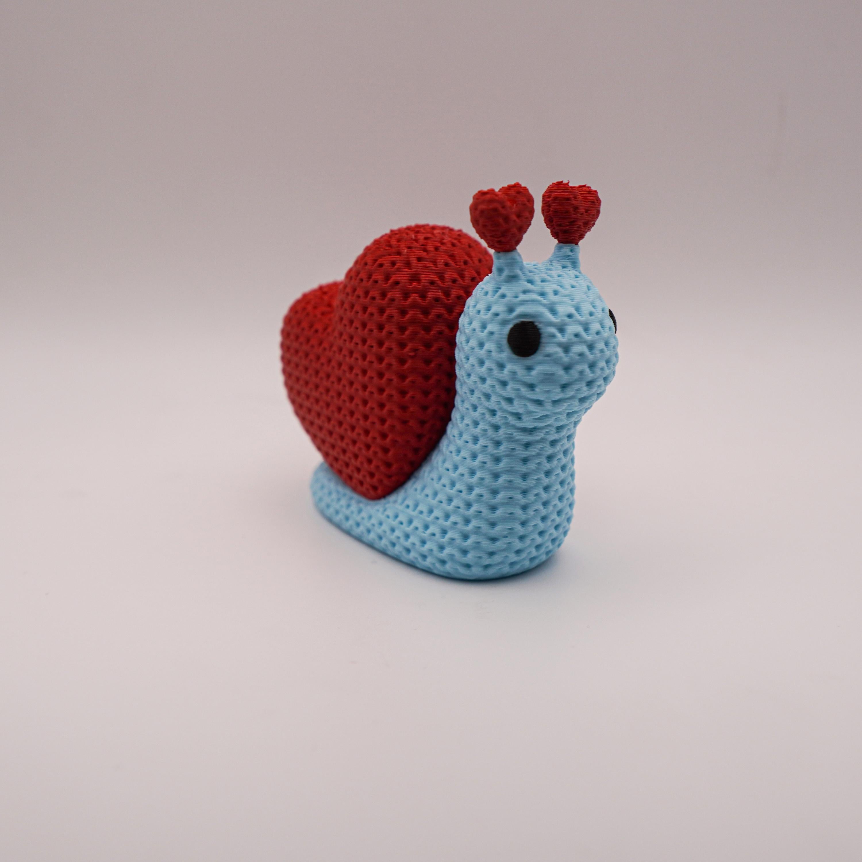 Love Snail Figurine