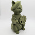 Artist Cat Sculpture