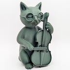 Music Cat Sculpture