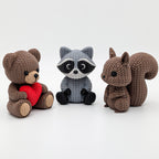 Woodland Friends Trio Figurines