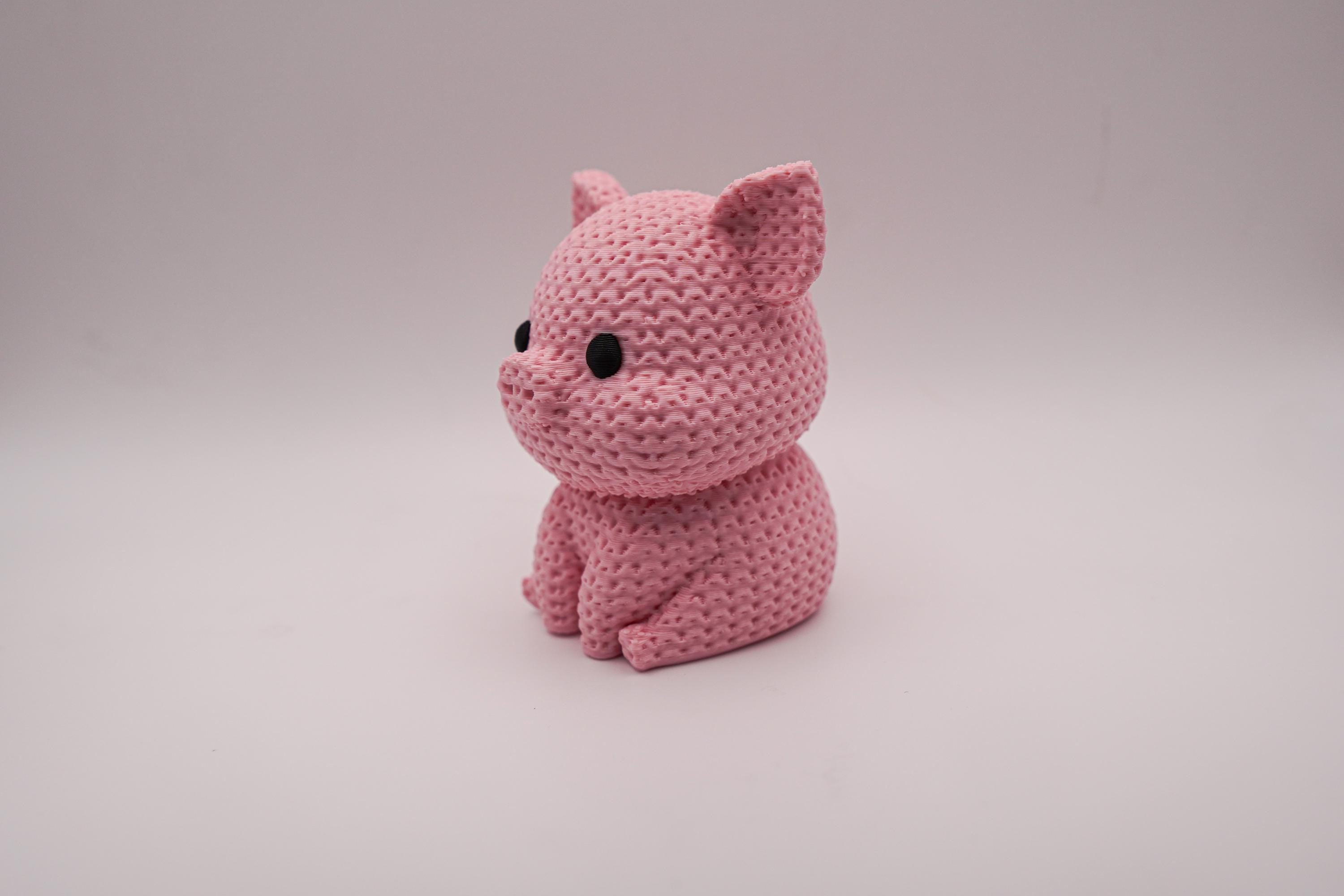 Pink Pig Figurine